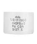 One Half Inch F1960 Expansion Rings Sleeves For Pex A Piping System Pack Of 100 EXP RING005 End Stop Certified ANSI NSF 61 ASSE 1061