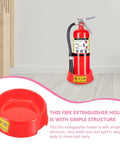 Fire Extinguisher Base Floor Holder For Home Office And Industrial Spaces, Heavy Duty Plastic Storage Stand With Universal Bracket