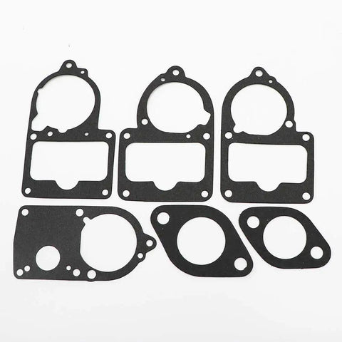 Gaskets from Carburetor Rebuild Kit For VW Solex Brosol Bocar 28 PICT To 34 PICT-3 Stock Carburetor Repair With Float And 12V Cutoff Valve Solenoid Swap-Ready Universal Kit 113 198 575 UR-34