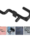 150 Pcs Plastic Pegboard Hooks For Tool Storage And Small Kitchen Supplies, Heavy Duty Repositionable Pegboard Hangers With Easy Assembly, Ideal For Retail Displays And Garage Organization, Studio Gear Black black plastic pegboard hook
