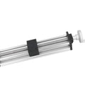 300mm Stroke Heavy Duty Linear Rail Guide Slide With Hand Crank And 5 Fixing Holes For CNC Routers And Inspection Equipment