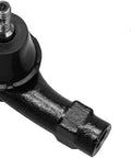 Outer tie rod end with nut and cotter pin from Beefed Up Rack And Pinion Kit For Ford Focus 2000 To 2005 Complete Power Steering Rack And Pinion Assembly Plus 2 Outer Tie Rod Ends Replacement For Reliable Steering And Easy Install