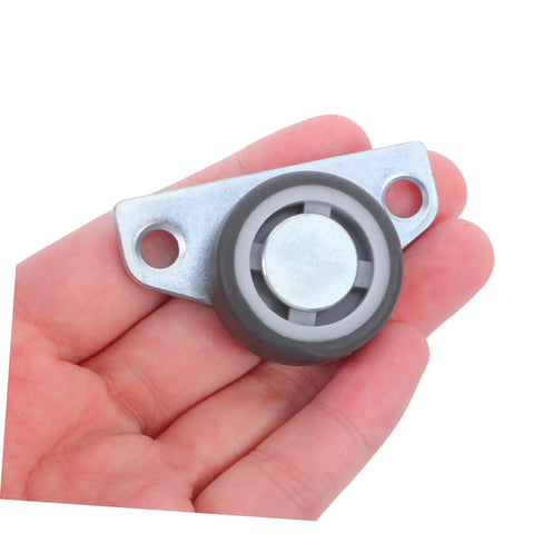 Heavy Duty 4 Pack Adjustable Sliding Door Roller Wheels Built Tough For Heavy Wooden Doors And Barn Hardware No Fuss Whisper Quiet Bearings Easy Closet Swap, steel roller in hand