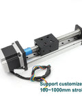 Upgrade Your 3D Printer Game With This Smooth SFU1605 Linear Guide Ballscrew Motion Table At 200 Mm Paired With A Nema Stepper Motor For Precision That Slaps And Builds Like A Boss with Nema motor and ballscrew.