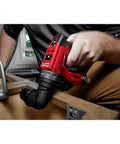 Slick 4In1 Compact Installation Drill Driver Rig With Boss Level Torque And Versatile Attachment Kits For Any Trade Hustle Or Weekender Diy Project Bare Tool being used for precise fastening in a confined workspace.