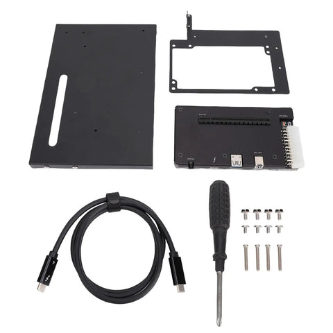 Power Up Your Rig With This Rock Solid External GPU Enclosure Backed By Thunderbolt 3 And 4 Plus USB 4 Ports for GPU docking kit parts.