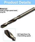 Heavy Duty Metal Hole Saw Arbor Kit With Hex Shank And Four Center Drill Bits Perfect For Rugged Drilling Jobs Without Breaking A Sweat Or Running To The Hardware Store Again, HSS center drill bit