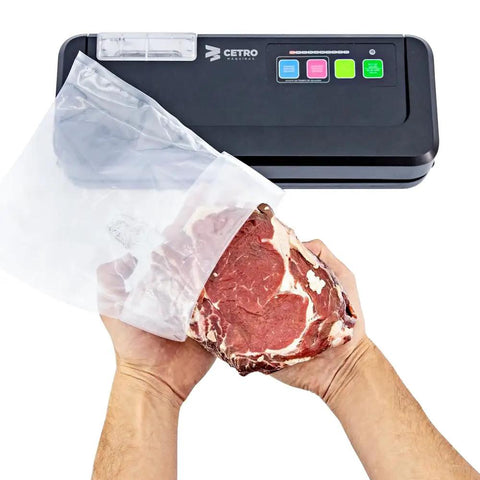 Vacuum Sealer Machine CPVS 290R heavy duty sealing meat in liquid bag with easy-to-use controls for safe food storage