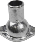 Straight Up Reliable Engine Coolant Outlet Flange For Toyota Tacoma, shiny metal design, direct replacement, for 1995-2004 models.
