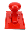 Red Push Block Safety Tool For Table Saw Router Jointer And Bandsaw High Strength ABS Plastic Durable Push Stick With Textured Grip
