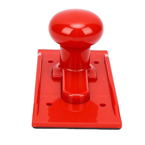 Red Push Block Safety Tool For Table Saw Router Jointer And Bandsaw High Strength ABS Plastic Durable Push Stick With Textured Grip