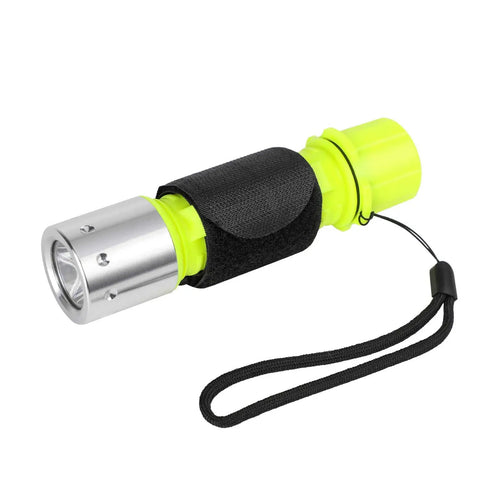 Diving Flashlight With Beast Bright LED Underwater Light For Scuba And Outdoor Adventures, Waterproof Torch With Three Modes Strobe