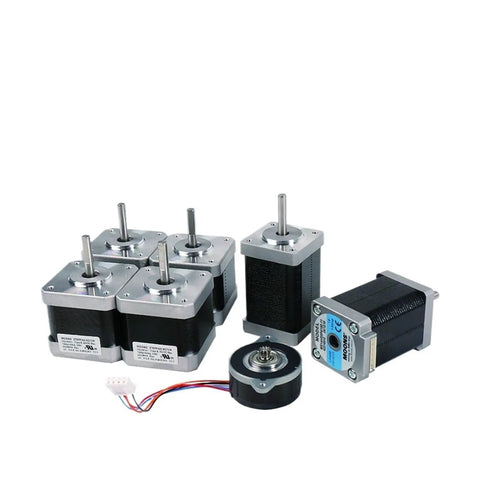 Top Shelf 180Mm Corexy 3D Printer Kit With Quick Swap Toolhead And Fully Packaged Printed Panels showing stepper motors.