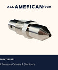 Vent Pipe For Pressure Cookers And Canners Primary Pressure Relief Valve With Automatic Control Fits All American 1930
