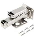 45 to 90 Degree Hydraulic Damper Hinge for Cabinets and Wardrobes Soft Close Corner Door Hardware with screws