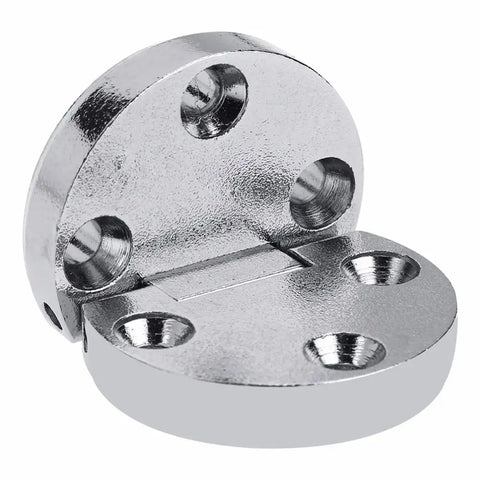 Heavy Duty Folding Table Hinges 2 Pair Zinc Alloy Self Supporting Flap Table Hardware For Home Furniture Easy Snap Fit close-up view