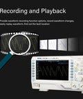 Dope Two Channel 200 MHz Digital Oscilloscope With One Giga Samples Per Second shown with waveform replay feature