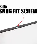 Side snug fit screw on Phenolic Zero Clearance Insert For Table Saws For Pros, Compatible With Delta Uni-Saw Contractor And Grizzly Models