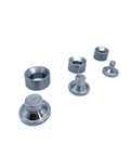 3 Piece Dimple Die Set For Metal Fabrication Includes 1/2 Inch, 3/4 Inch, And 1 Inch Dies CNC Machined From Premium Cr Steel