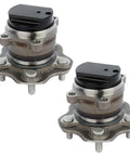 Rear Wheel Hub Bearing Assembly Fits Nissan Rogue 2008 Through 2013 And Rogue Select 2014 Through 2015 With 5 Lugs ABS FWD 512398 Beefed Up Direct Fit