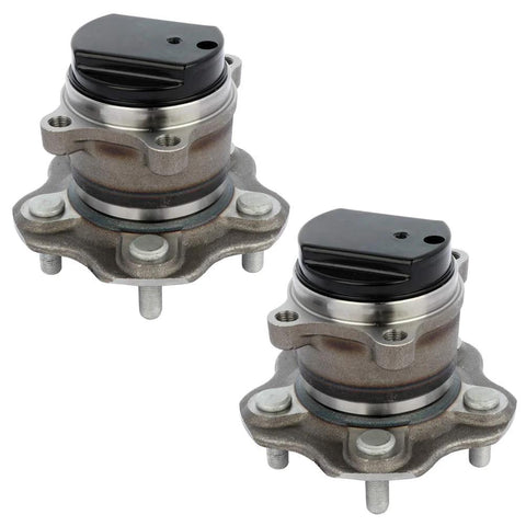 Rear Wheel Hub Bearing Assembly Fits Nissan Rogue 2008 Through 2013 And Rogue Select 2014 Through 2015 With 5 Lugs ABS FWD 512398 Beefed Up Direct Fit