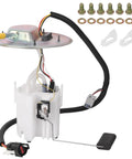 Heavy Duty Electric Fuel Pump Module Assembly For 2001 To 2004 Ford Mustang 3 8L 3 9L V6 4 6L V8 with installation hardware.