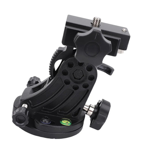 Latitude Adjustment Seat Aluminum 0 to 90 Degree Telescope Mount with Quick Adjustable Tilt Knob and Screw Mount
