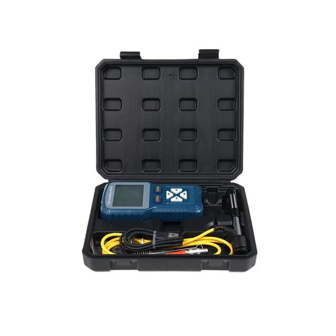 Nimble And No Fuss Portable Hardness Tester For Metals Quick Convert HLD HB HV HRA HRB HRC Digital Durometer Kit in case.
