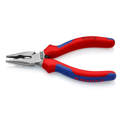 Needle Nose Combination Pliers 5.71 Inch With Soft Handle, Slim Head For Confined Spaces, Anti Twist Pointed Jaws