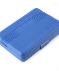 Top Tier 50 Pc Screwdriver Bits Set Made Of High Carbon Steel For Power Tools And Home DIY Projects. blue plastic storage case