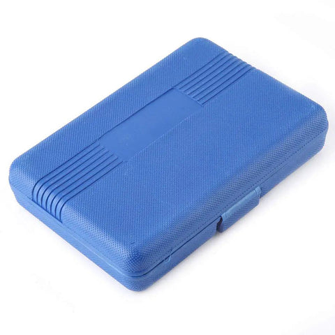 Top Tier 50 Pc Screwdriver Bits Set Made Of High Carbon Steel For Power Tools And Home DIY Projects. blue plastic storage case