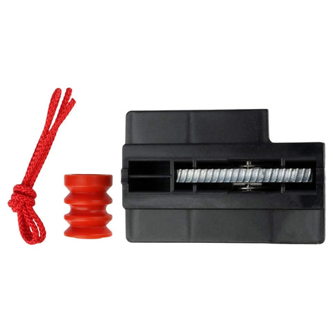 Carriage Trolley For Genie Screw Drive Garage Door Openers Replacement Part Black 20414R 36179R with red rope