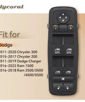 Driver Side Power Window Switch And Door Lock Button Replacement For 2011 To 2020 Chrysler 300 2015 To 2017 Chrysler 200