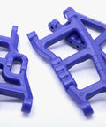 Traxxas Slash 2WD Front And Rear Suspension A Arms Blue 1/10 Scale F150 RC Replacement Pack For 2555 3631 Tough As Nails