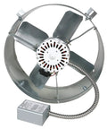 Gable Mount Attic Ventilator with 14 Inch Blade and 2.6 Amp Motor, Thermostat Controlled Exhaust Fan for up to 1850 Sq Ft