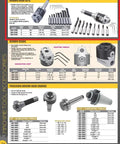 Chart of boring heads and shanks showing Three Piece Boring Tool Set With 2 Inch Head MT3 Shank And One Half Inch Boring Bar