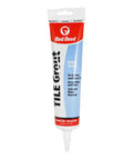 Front view of 5.5 oz tube of Pre Mixed Tile Grout For Walls And Floors White 5.5 Oz Pro Quality With Excellent Adhesion Easy To Use