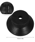 Get Your 3D Printer Level And Smooth With These Four Black Rubber Anti Vibration Pads designed for stability on uneven floors.