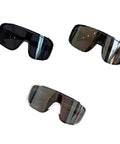 3 Pack Windproof Ski Goggles for riding and outdoor mountaineering with UV protection and anti blue light lenses, black frames
