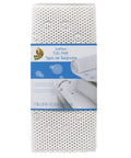 Cushy Non Slip Tub Mat With Suction Cups For Tubs 17 By 36 Inches White Machine Washable Skid Resistant With Drainage Holes