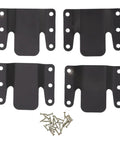 Heavy Duty Sofa Connector Bracket Four Pack Interlocking Sofa Connectors With Hardware For Furniture Chairs And Beds Built Tough