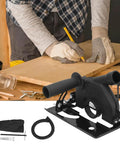 Adjustable Angle Grinder Bracket With Protective Shroud And Cutting Cover Kit 100 To 125 Millimeter Dust Collection Guard for woodworking.