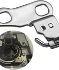 Two Piece 416143901 Shuttle Hook Plate Spare Part For 65 80E 90E 18525 Sewing Machines Pro Grade Metal Construction Precision Positioning For Smooth Straight And Complex Stitches Great For Home Sewing Garment Making Repairs And Creative Projects, metal sewing machine part