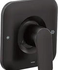 Rizon Posi-Temp Matte Black Shower Trim Kit For Modern Bathrooms Valve Required 2510 2520 2570 2590 Pressure Balancing Built On MPACT System