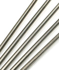 T6 Stainless Steel Trapezoidal Lead Screw, 6mm Diameter, 1mm Pitch, 2mm Lead, Copper Nut, 100mm To 1000mm Length, Heavy Duty For 3D Printers, Stepper Motors, And CNC Machines Today, stainless steel screws