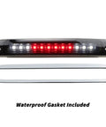 Third Brake Light Replacement For Dodge Ram 1994-2001 High Mount LED Cargo Lamp Smoke Lens with waterproof gasket