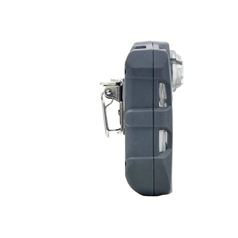 Side view of ALTAIR 2X Single Gas Detector For Carbon Monoxide CO 25 To 100 PPM Charcoal Portable Handheld Gas Monitor with Fast Sensor.
