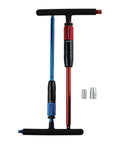 Gift Edition 1/4 And 3/8 Inch Drive T Handle Wrench Set With Spinner Handle, 2 Way Speed Adjustable, 2 wrenches and bits shown