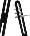 Close-up of Four Piece Stainless Steel Straight Plates Flat Joining Brackets Built To Last Heavy Duty Right Angle Support installation