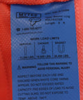 Label of 12 Piece Polyester Endless Round Sling Kit with load limits and warning for lifting rigging hoist towing heavy duty use